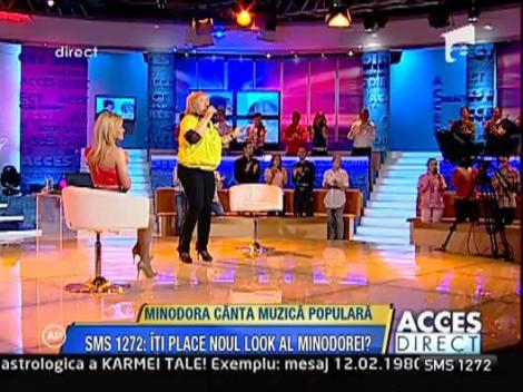 Minodora are un nou look