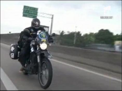 Raid pe motocicleta la 70 de ani