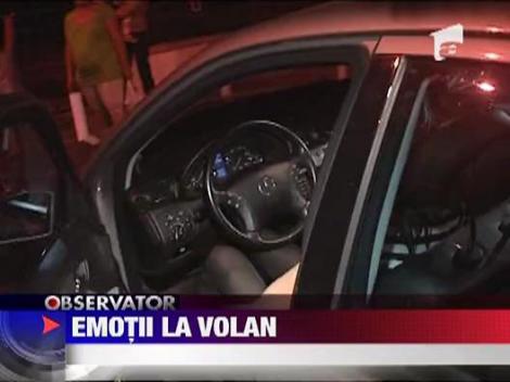 Ramona Gabor a lovit masina unui jurnalist