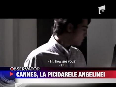 Cannes, la picioarele Angelinei Jolie