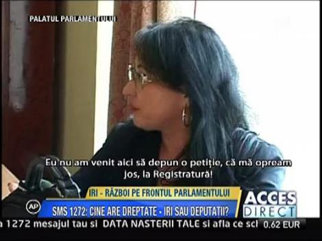 Iri, razboi pe frontul Parlamentului