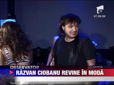 Razvan Ciobanu revine in forta in lumea modei