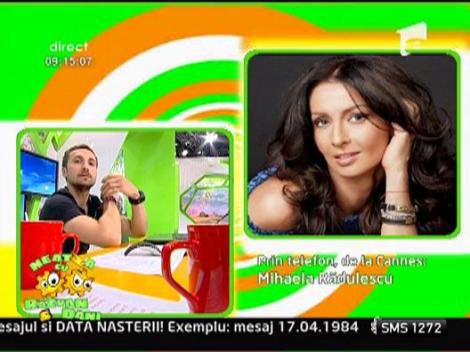 Mihaela Radulescu ne spune ultimele evenimente de la Cannes