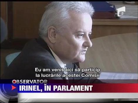 Irinel Columbeanu, scandal in Parlament