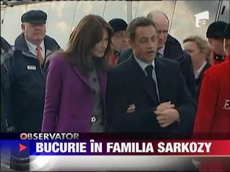 Sarcina Carlei Bruni, confirmata