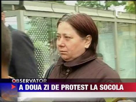 A doua zi de protest la spitalul Socola