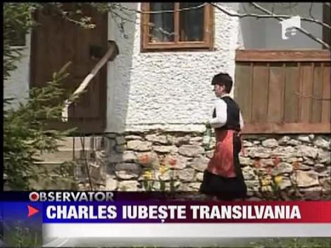 Charles iubeste Transilvania