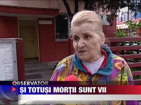 A luat ajutor de inmormantare pentru niste persoane vii