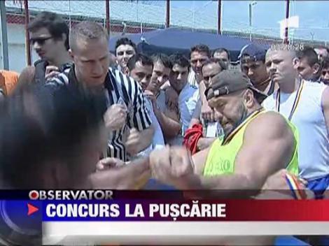 Concurs de skandenberg la Penitenciarul Jilava