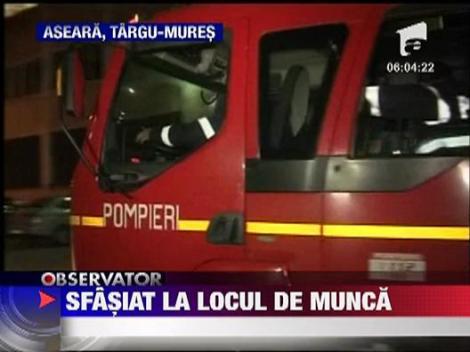 Rupt in bucati de un malaxor