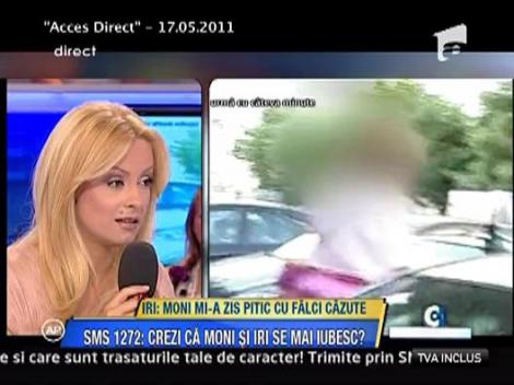 Iri: "Moni mi-a zis pitic cu falci cazute"