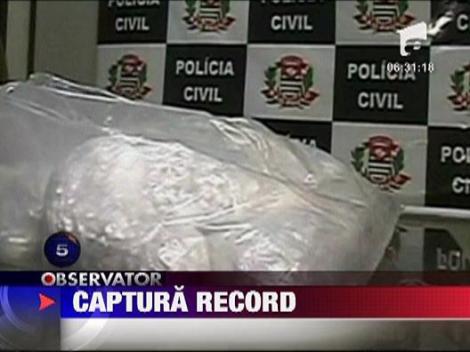 Captura record de droguri in Brazilia