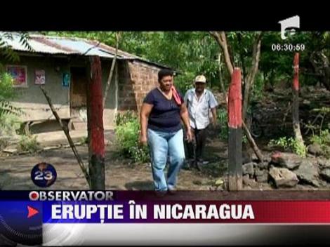 Unul din cei mai activi vulcani din Nicaragua a erupt