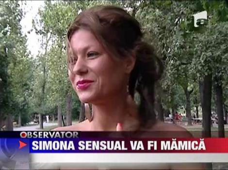 Simona Senzual va fi mamica