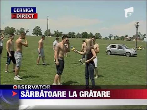 Sarbatoare la gratare