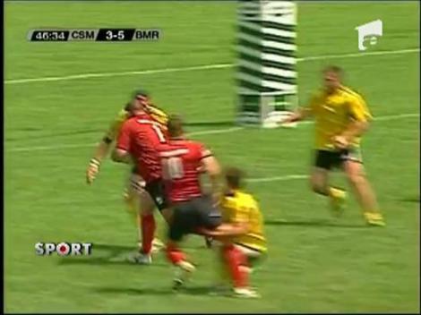 Campioana Baia Mare i-a zdrobit pe rugbistii de la CSM Bucuresti