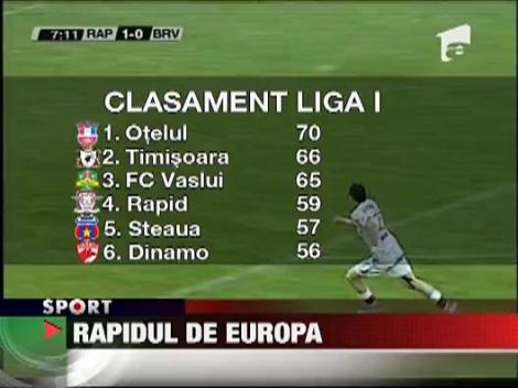 Rapid a terminat sezonul pe locul patru