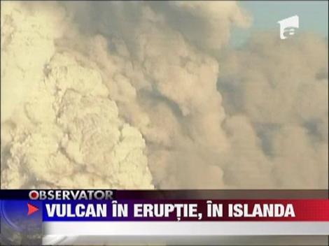 Vulcanul Grimsvotn din Islanda a erupt