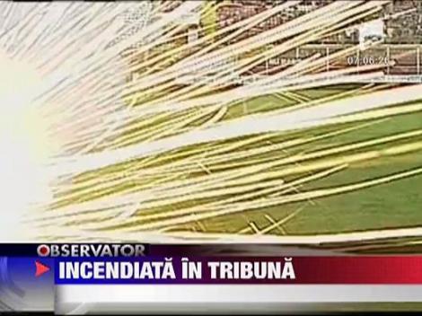 O fana a fost incendiata de o torta pe Giulesti!
