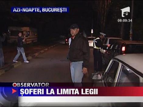 Soferi la limita legii