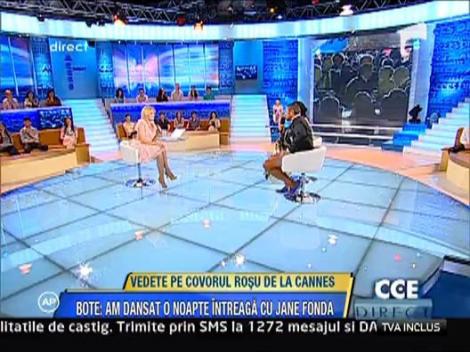 Botezatu: "Numai anul asta am mers de trei ori pe covorul rosu la Cannes"