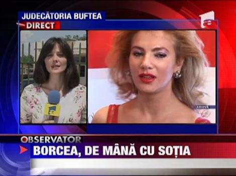 Mihaela si Cristi Borcea au mers impreuna la judecatorie