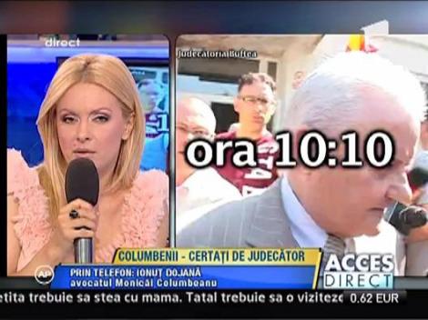 Columbenii nu se hotarasc pentru custodia Irinei