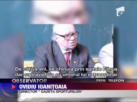 A murit scriitorul Fanus Neagu