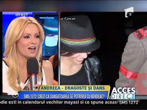 Andreea Popescu povesteste despre relatia cu Bendeac