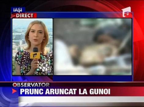 Vaslui: Un bebelus a fost gasit mort la groapa de gunoi