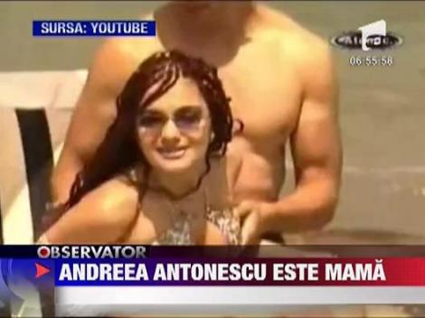 Andreea Antonescu este mama