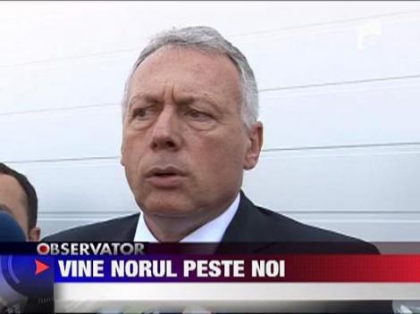 Norul de cenusa ameninta Romania