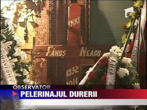 Pelerinaj la sicriul lui Fanus Neagu