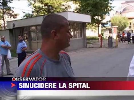 Tulcea: Sinucidere din camera de spital