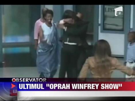Ultimul show "Oprah"