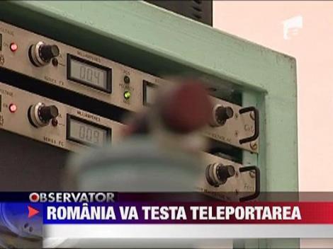 Teleportare in Romania