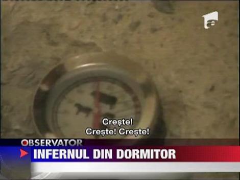 O podea din Caransebes se incalzeste pana la 66 de grade Celsius