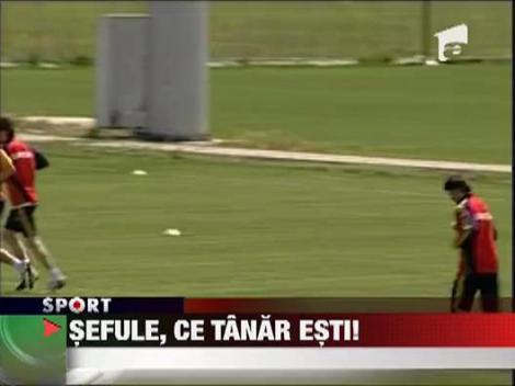 Ionut Lupescu se antreneaza sa-i ia locul lui Stancu la nationala