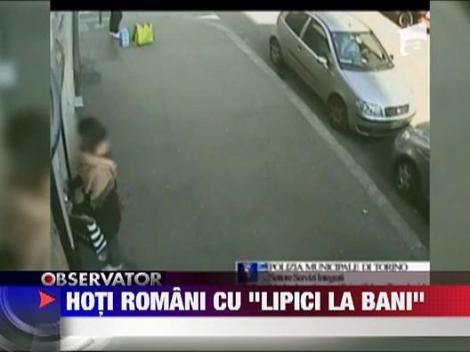 Hoti romani cu "lipici la bani"