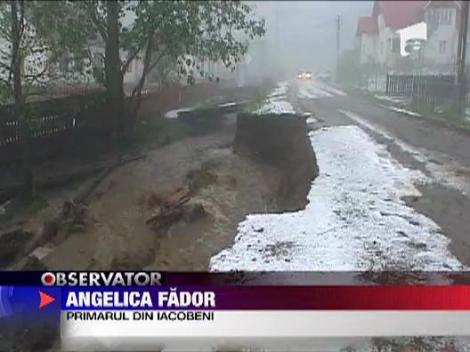 O furtuna a facut prapad in judetul Suceava