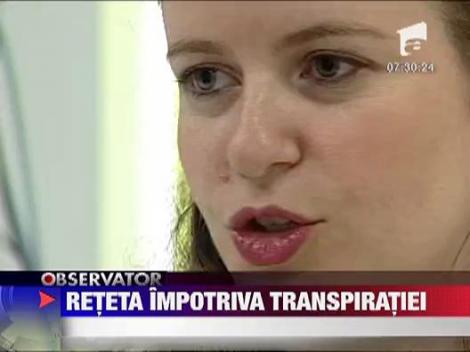 Cum scapam de transpiratie?