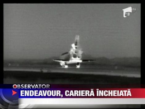 Naveta spatiala Endeavour si-a incheiat cariera dupa 19 ani si 25 de zboruri