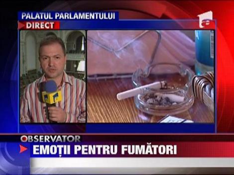 Fumatul in spatiu public ar putea fi interzis prin lege