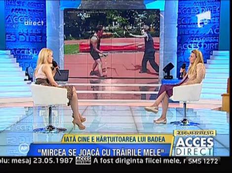 "Nu am batut cu pumnii si picioarele in usa lui Mircea!"