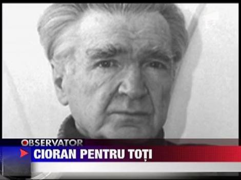 Manuscrisele lui Emil Cioran au fost prezentate publicului