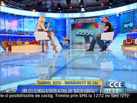 Gabriel Dutu, indragostit de cai