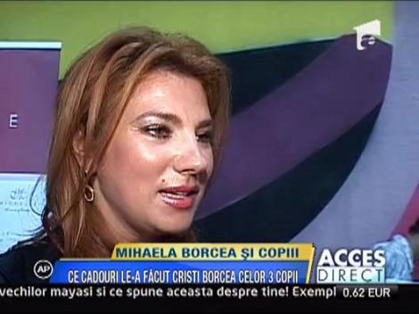 Mihaela Borcea si copiii