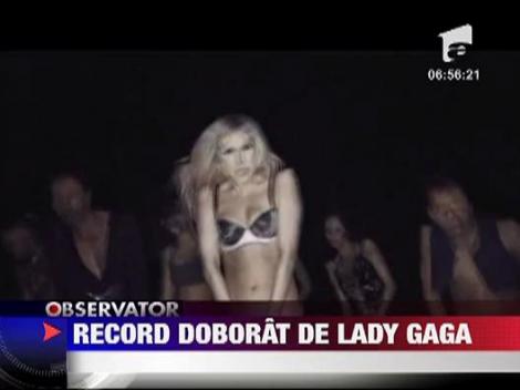 Record doborat de Lady Gaga