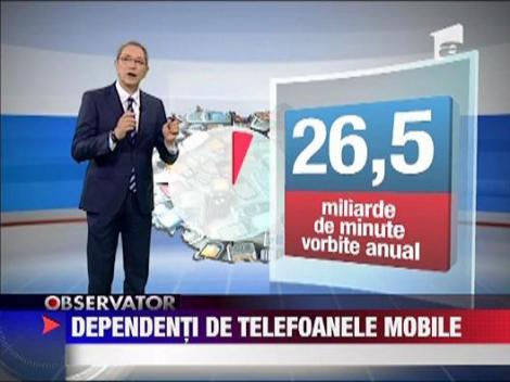 Dependenti de telefoanele mobile