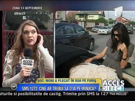 Vezi aici cu cine pleaca acasa Irina Columbeanu acasa